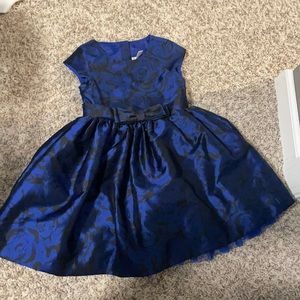 Gymboree blue black fancy dress